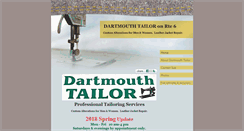 Desktop Screenshot of dartmouthtailor.com